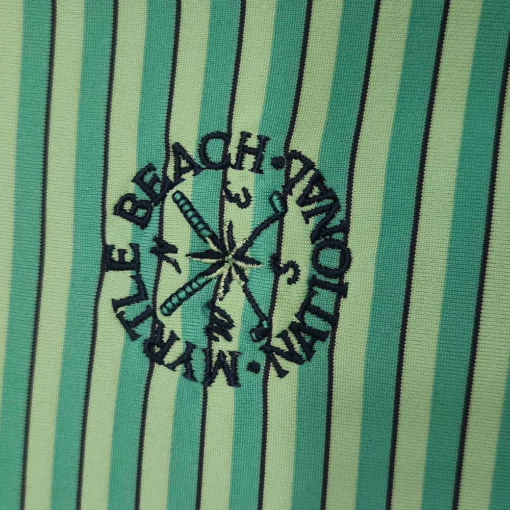 Nice green Adidas golf shirt from Myrtle Beach in great condition! - Picture 2 of 8
